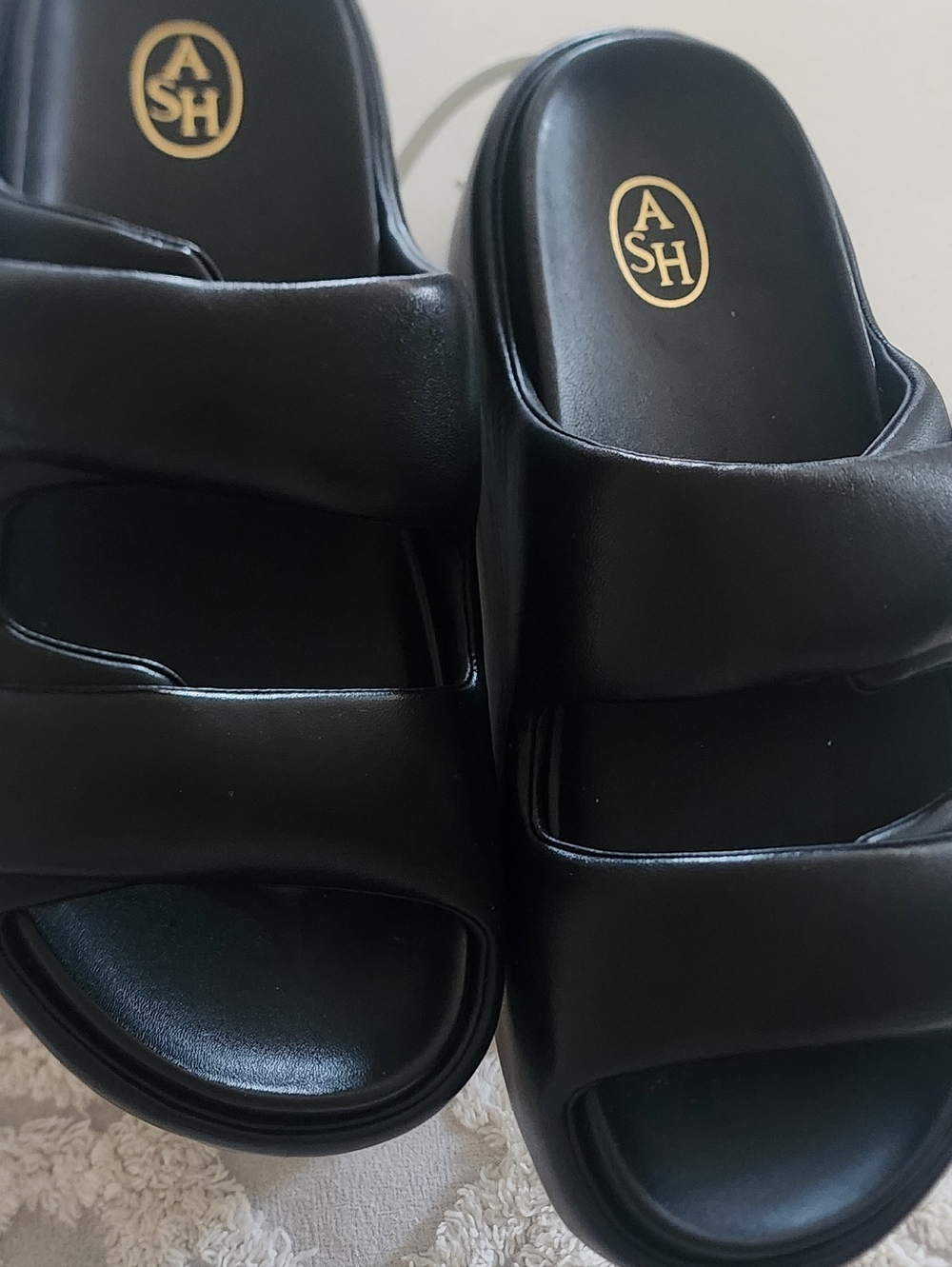 Ash Women's Zeta Puffy Platform Sandal-S -Stylish Chunky Sole Size 41 - Picture 5 of 7